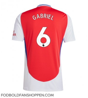 Arsenal Gabriel Magalhaes #6 Hjemmebanetrøje 2024-25 Kortærmet